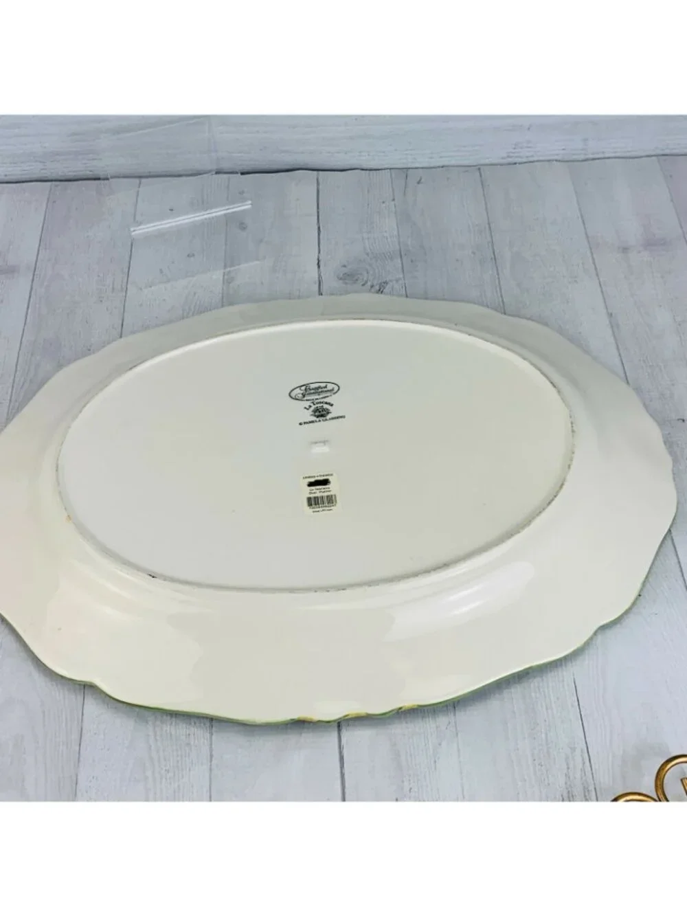 Certified International Pamela Gladding LA TOSCANA Stoneware Serving Platter